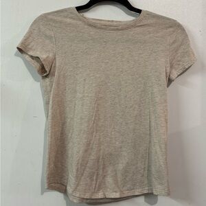 Wonder Nation Beige Short Sleeve Tee